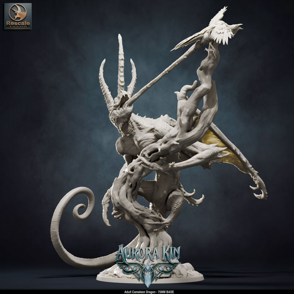 Adult Chameleon Dragon - Aurora Kin - RM