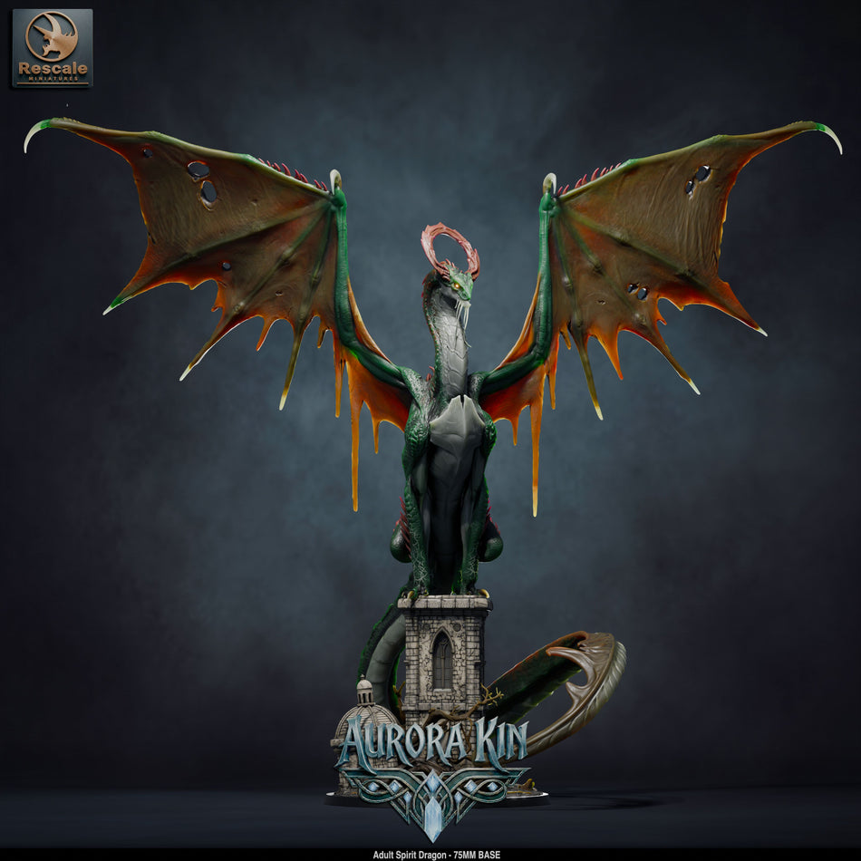 Adult Spirit Dragon - Aurora Kin - RM