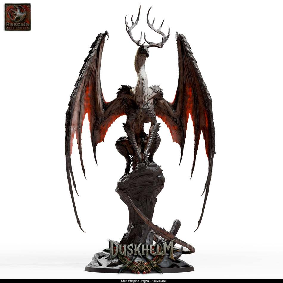 Adult Vampiric Dragon - Duskhelm - Rescale Miniatures