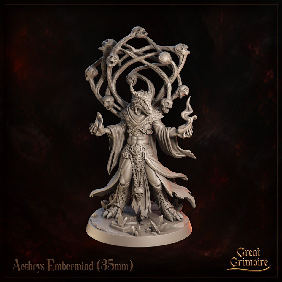 Aethrys Embermind - Runeblood Covenant - Great Grimoire