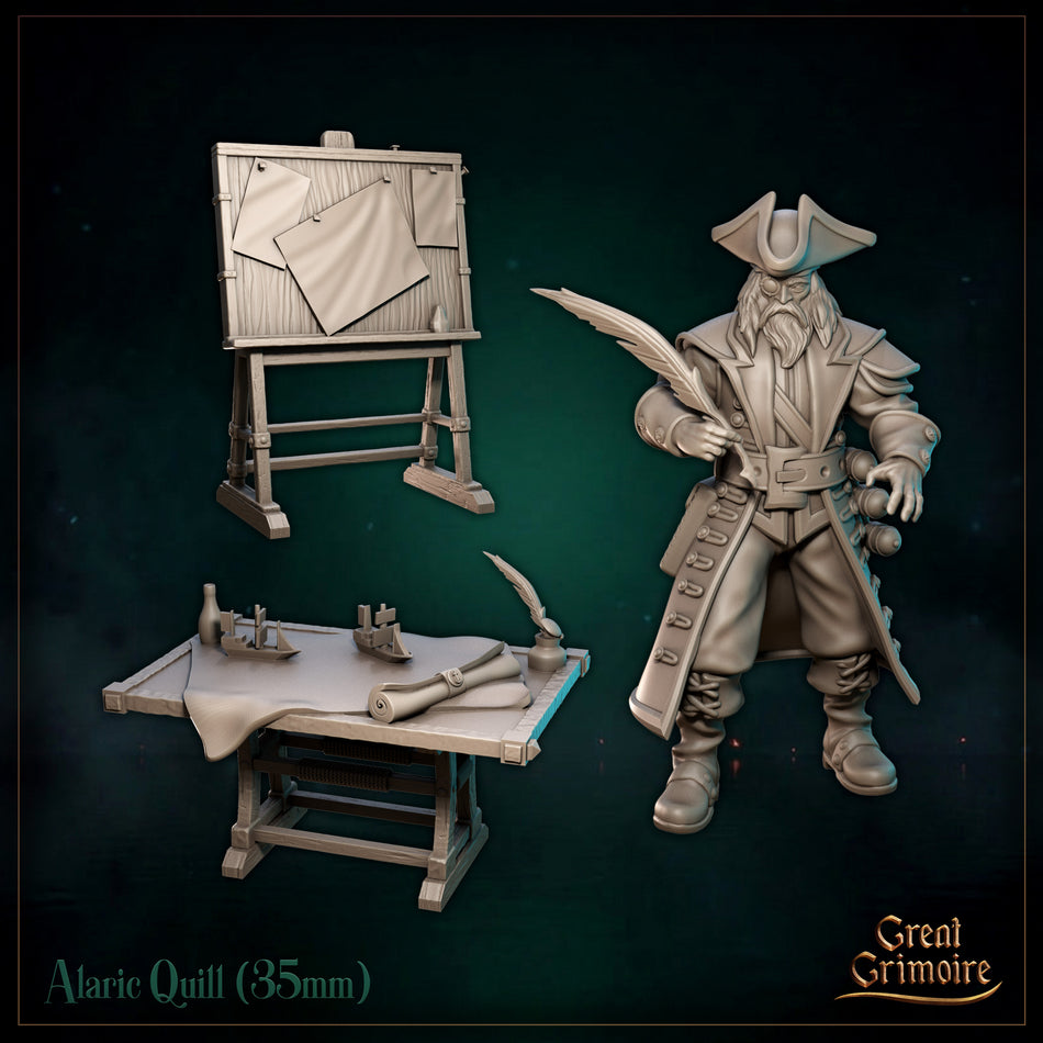 Alaric Quill - Black Tidelight - Great Grimoire