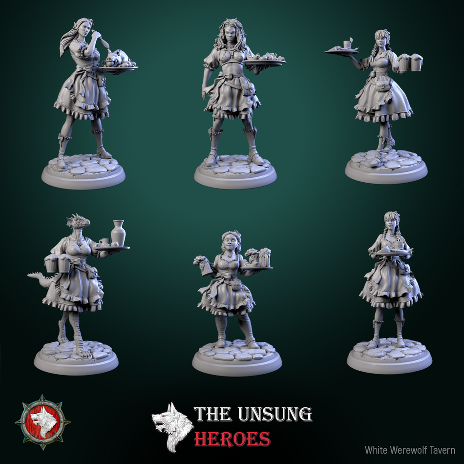 Alehouse Maids - aus der Reihe The Unsung Heroes von White Werewolf Tavern