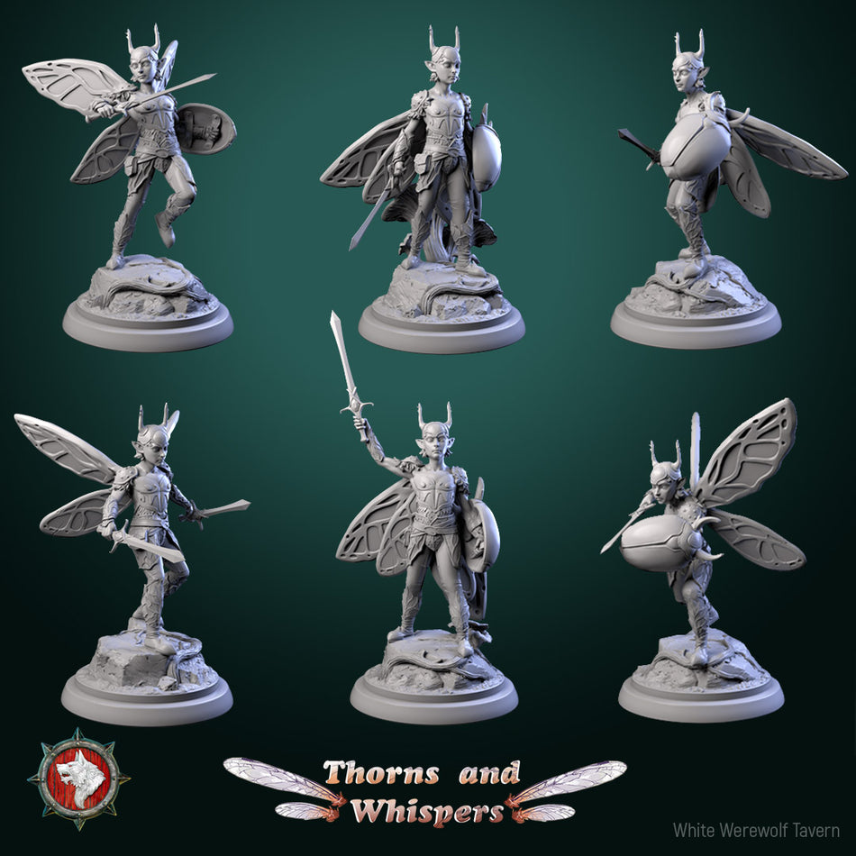 Amber Wing Warden -  aus der Reihe Thorns and Whispers von White Werewolf Tavern