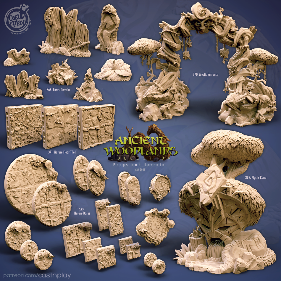Bristlehart - Ancient Woodplands - Cast n Play