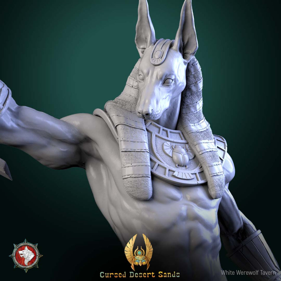 Anhotek, Jackal of the Black Gate - aus der Reihe Cursed Desert Sands von White Werewolf Tavern