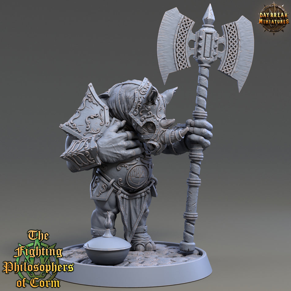 Rhino - The Fighting Philosophers of Corm - Daybreak Miniatures