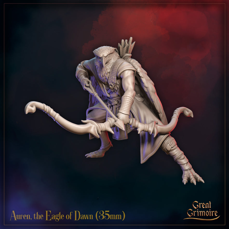 Auren, the Eagle of Dawn - Sunfall War - Great Grimoire