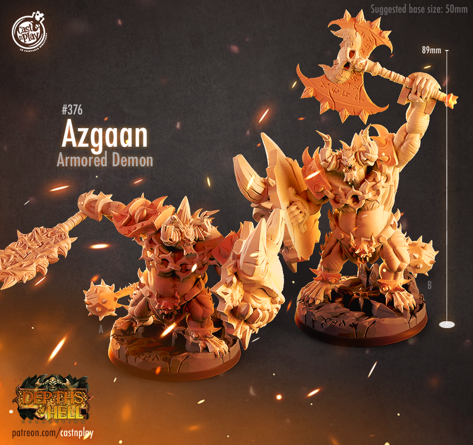 Azgaan - Depths of Hell - Cast n Play