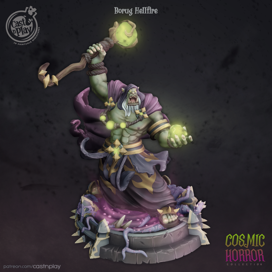 Borug Hellfire - Cosmic Horror - Cast n Play