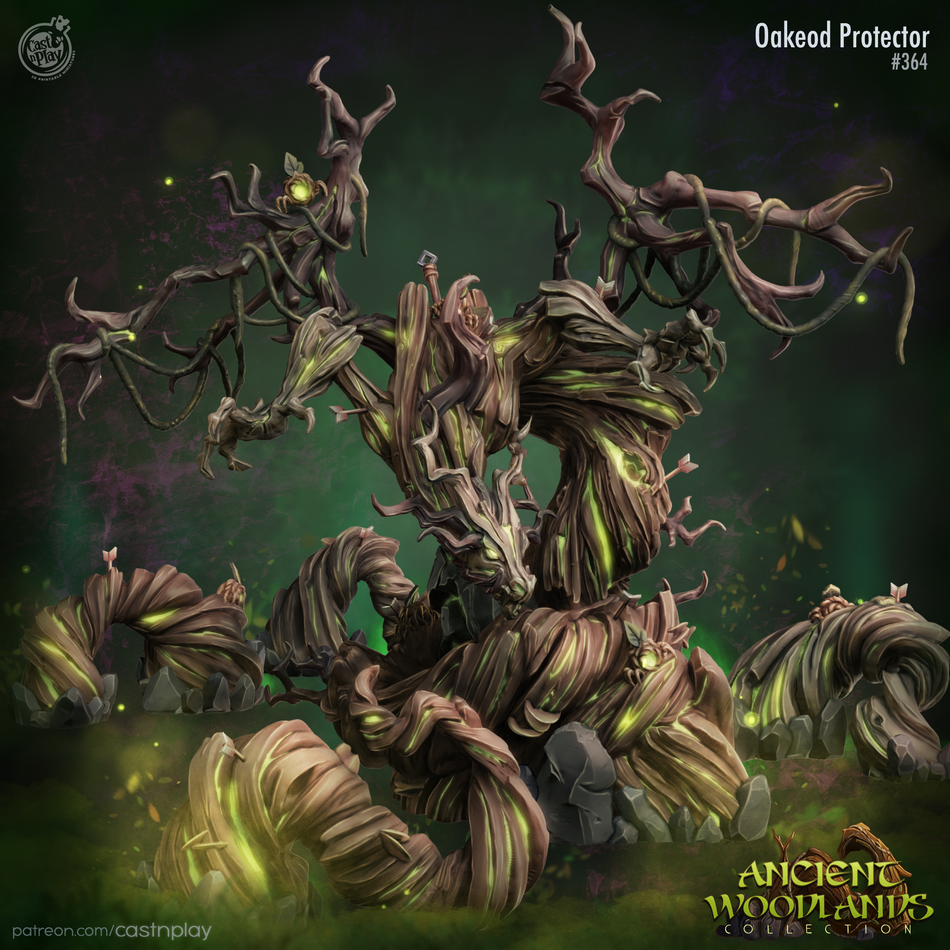 Oakeod Protector - Ancient Woodplands - Cast n Play