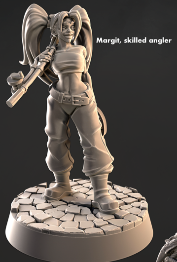 Fishers from Mennesker City - Townsfolk 2 - Cast n Play