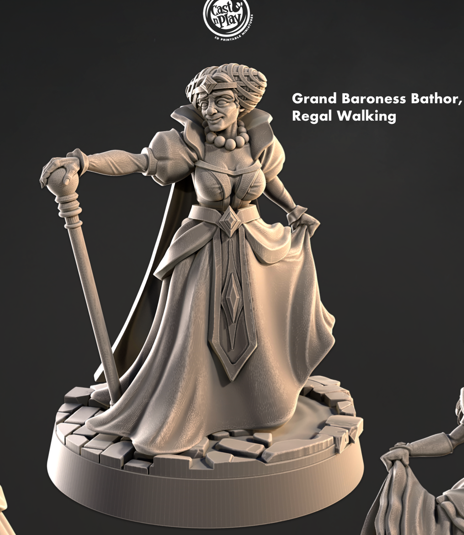 Noble Woman from Mennesker City - Townsfolk 2 - Cast n Play