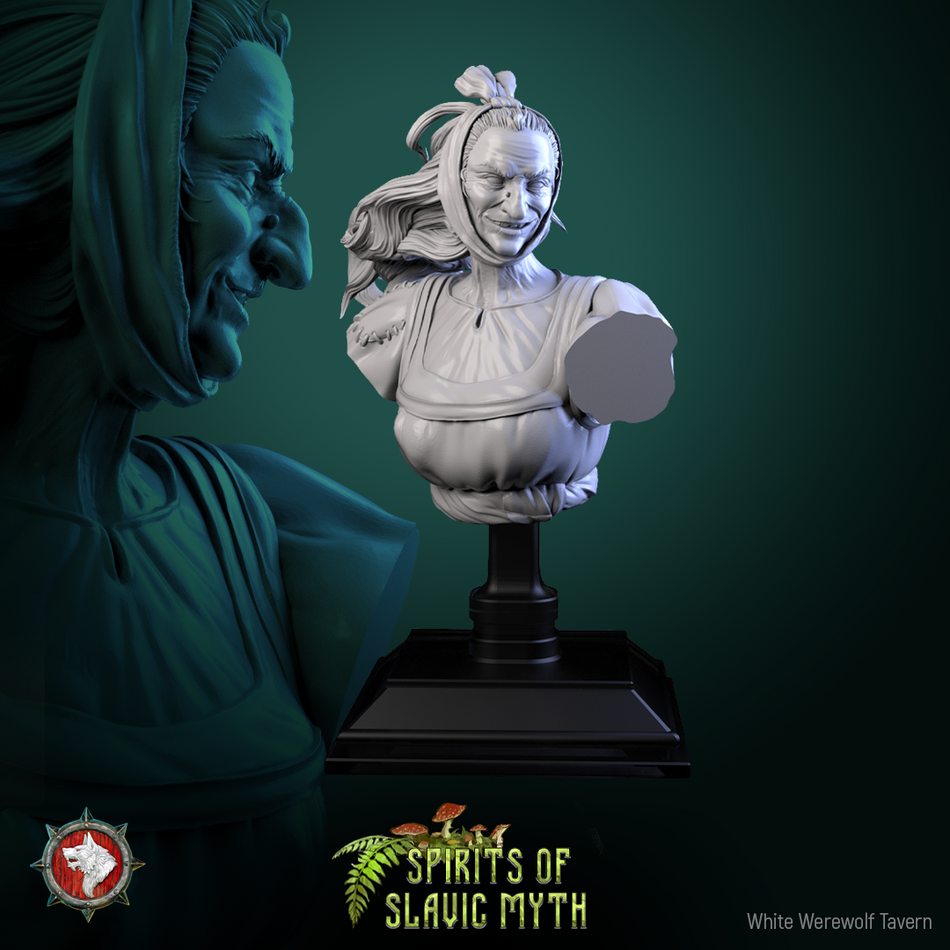 Baba Yaga - Bust aus der Reihe Spirits of Slavic Myth von White Werewolf Tavern