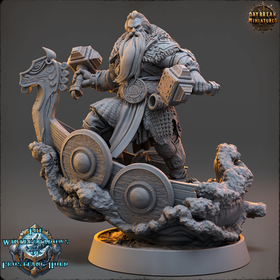 Barbaren Wikinger - The Wintershadows of Frostfang Hold - Daybreak Miniatures