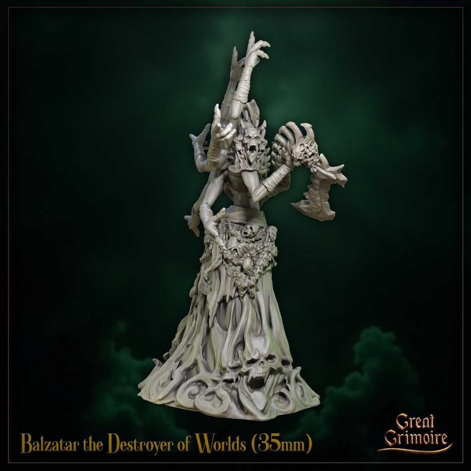 Balzatar the Destroyer of Worlds - Following the Path of Insanity - Great Grimoire