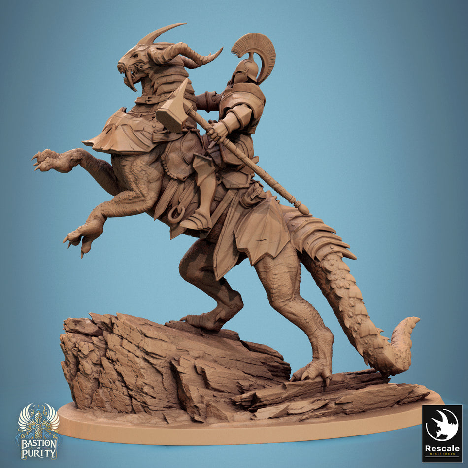Dragoryx Rear - Bastion of Purity I - Rescale Miniatures