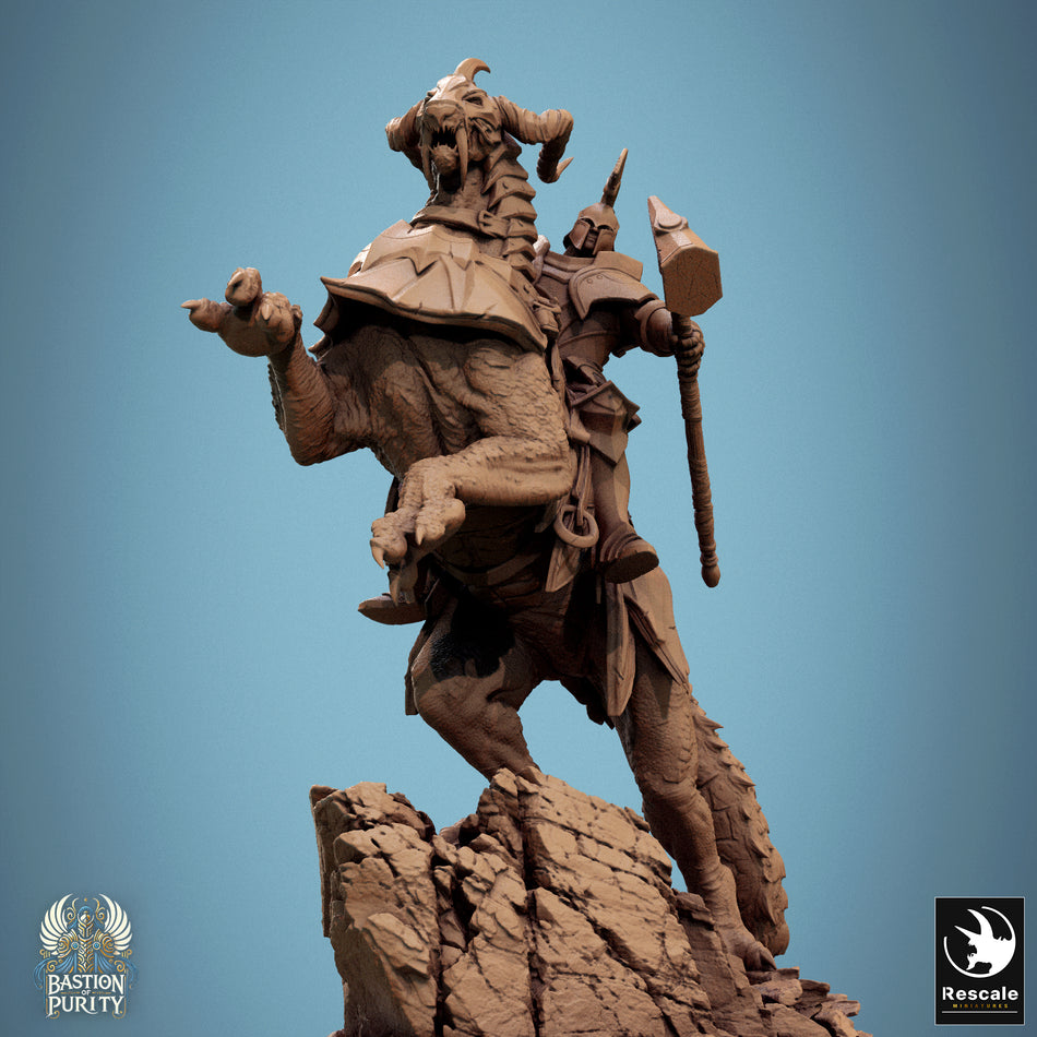 Dragoryx Rear - Bastion of Purity I - Rescale Miniatures