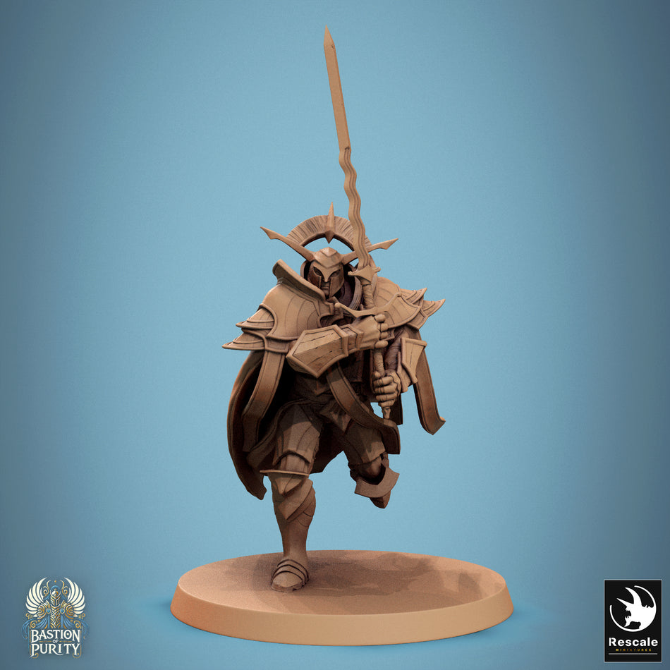 Aeterna Infantry General - Bastion of Purity I - Rescale Miniatures