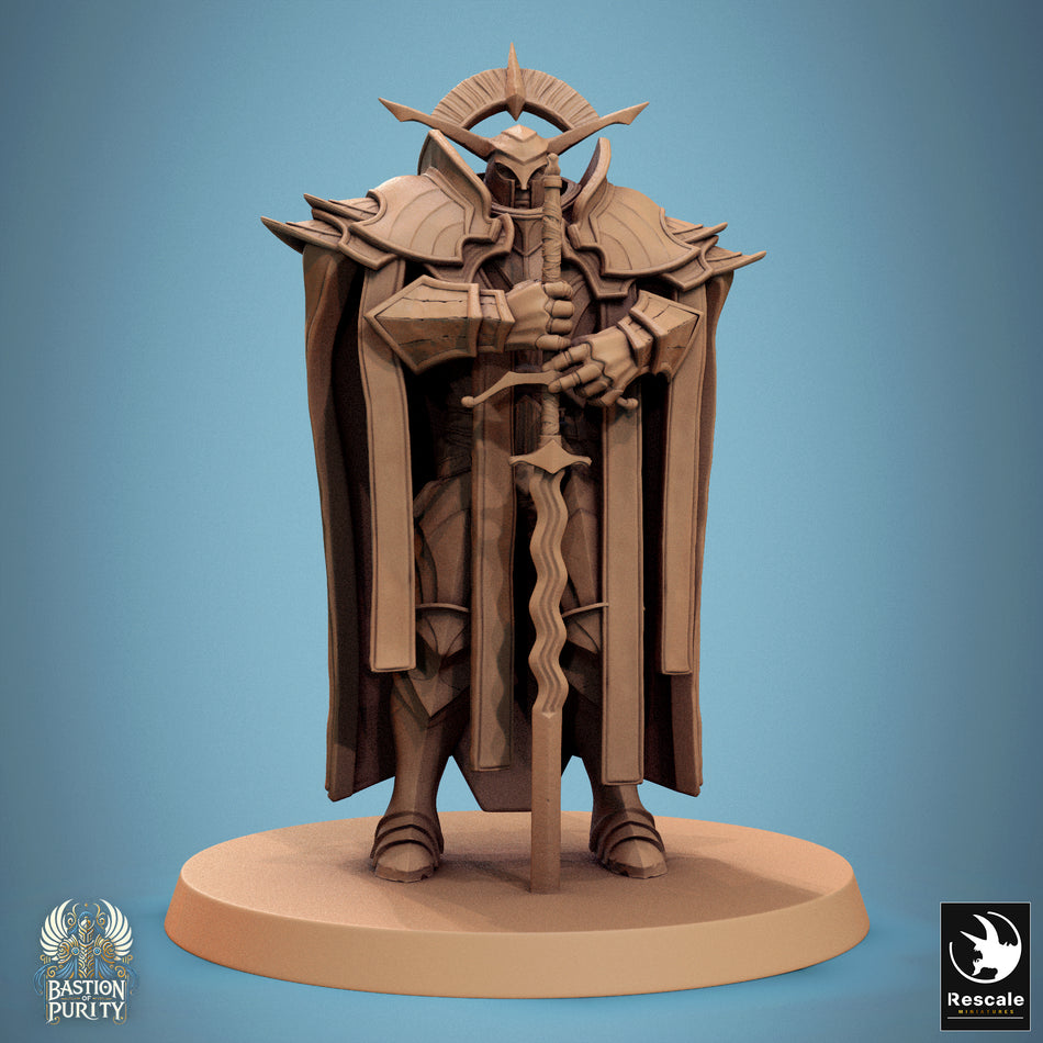 Aeterna Infantry General - Bastion of Purity I - Rescale Miniatures