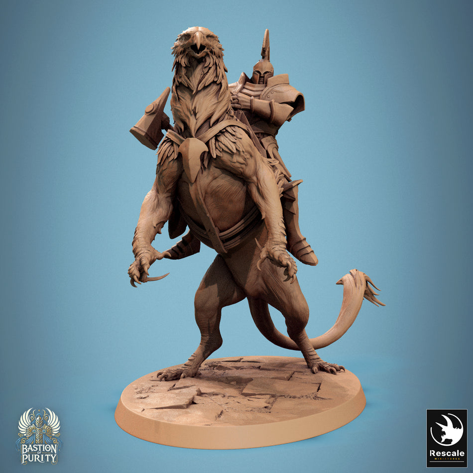 Gryph Rear Up - Bastion of Purity I - Rescale Miniatures