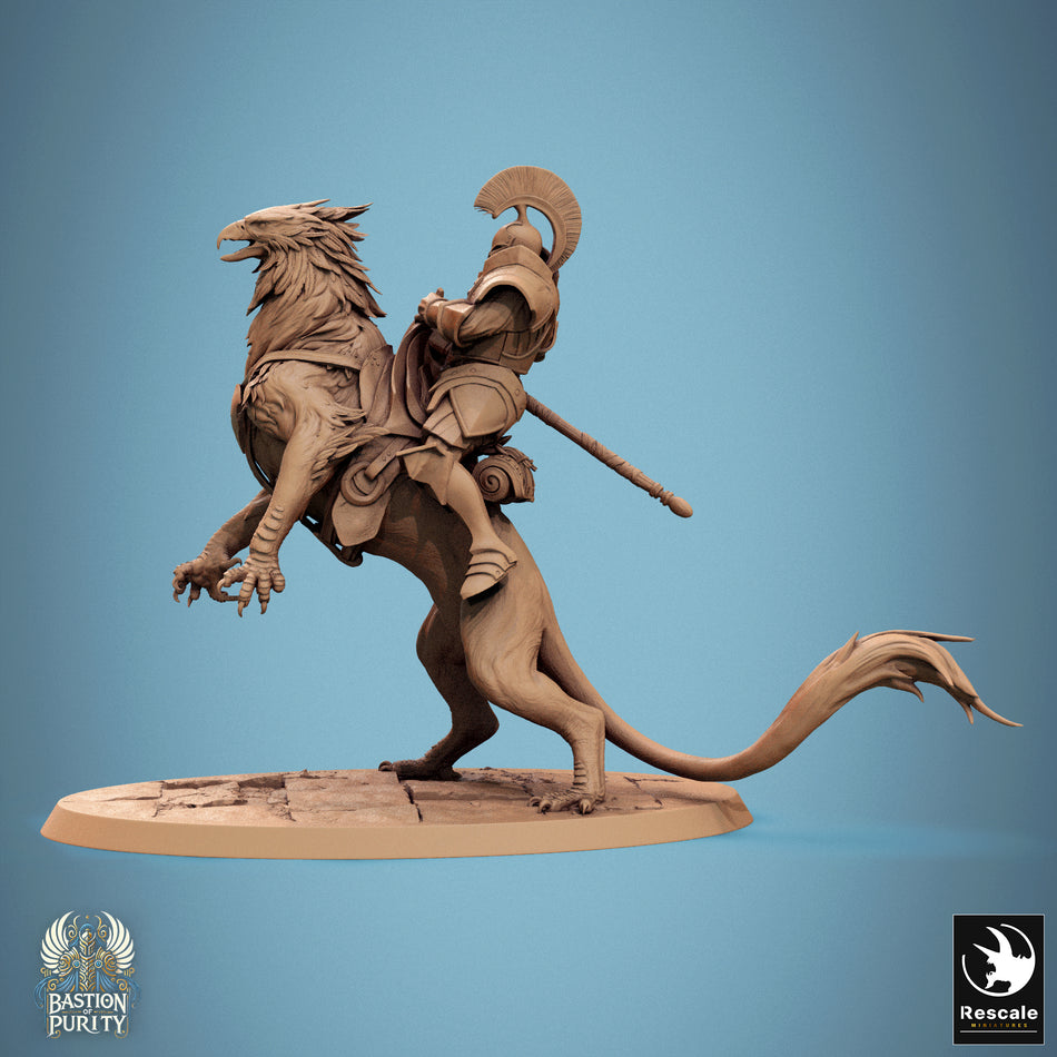 Gryph Rear Up - Bastion of Purity I - Rescale Miniatures