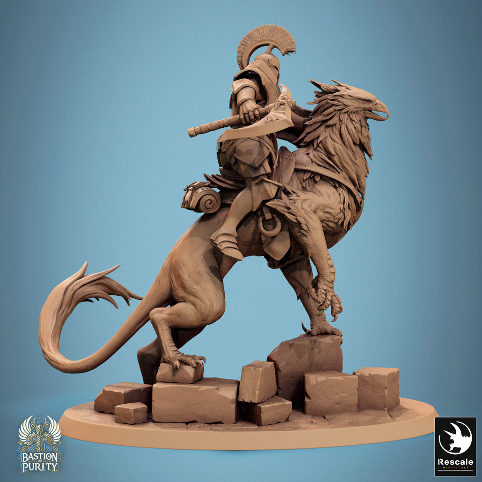 Gryph Stance A - Bastion of Purity I - Rescale Miniatures
