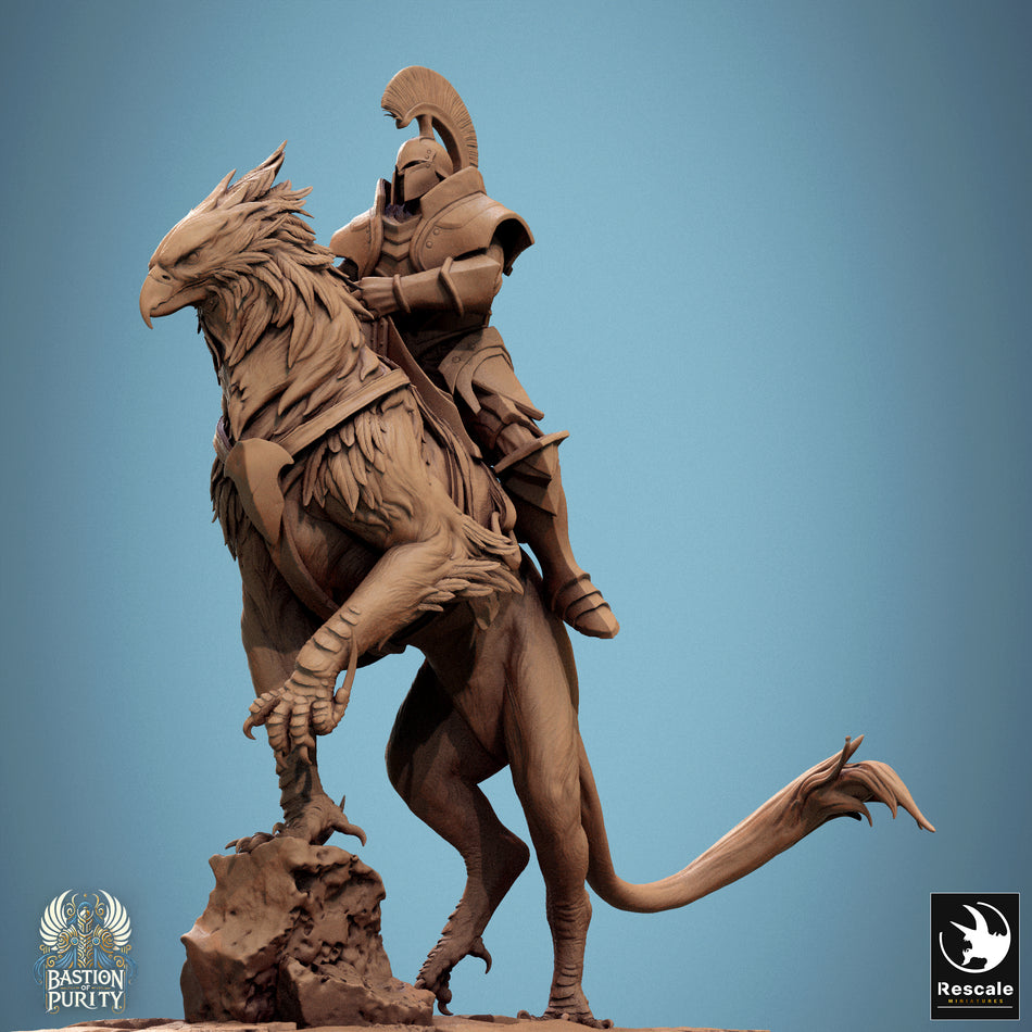 Gryph Stance B - Bastion of Purity I - Rescale Miniatures
