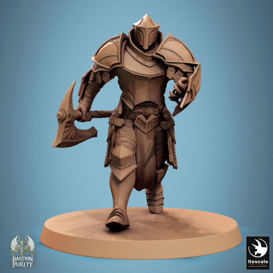 Aeterna Infantry Soldier - Bastion of Purity I - Rescale Miniatures