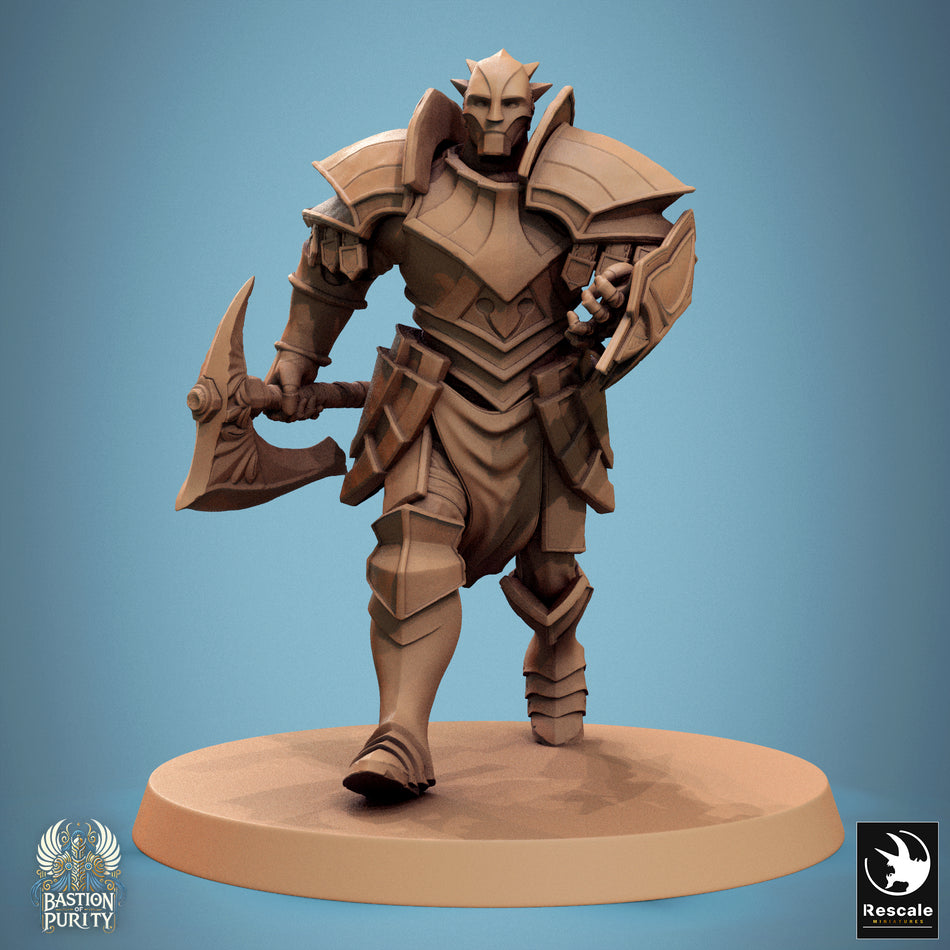 Aeterna Infantry Warrior - Bastion of Purity I - Rescale Miniatures