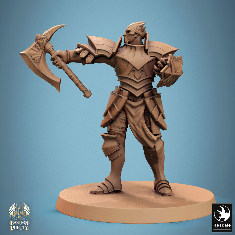 Aeterna Infantry Warrior - Bastion of Purity I - Rescale Miniatures