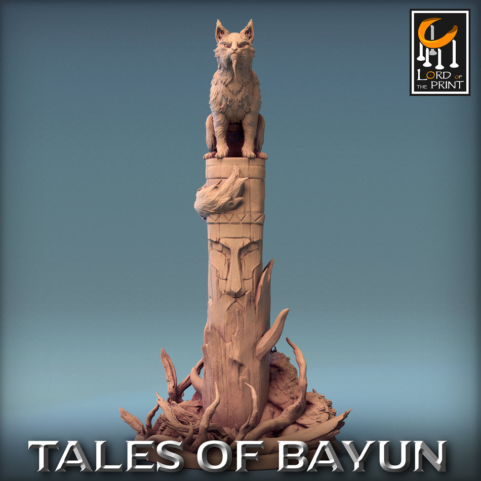 Bayun Cat - Tales of Bayun - Rescale Miniatures