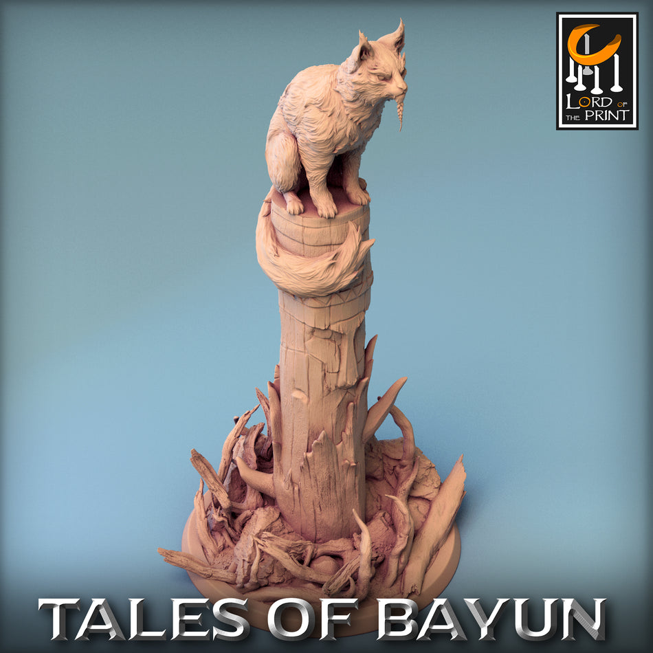 Bayun Cat - Tales of Bayun - Rescale Miniatures
