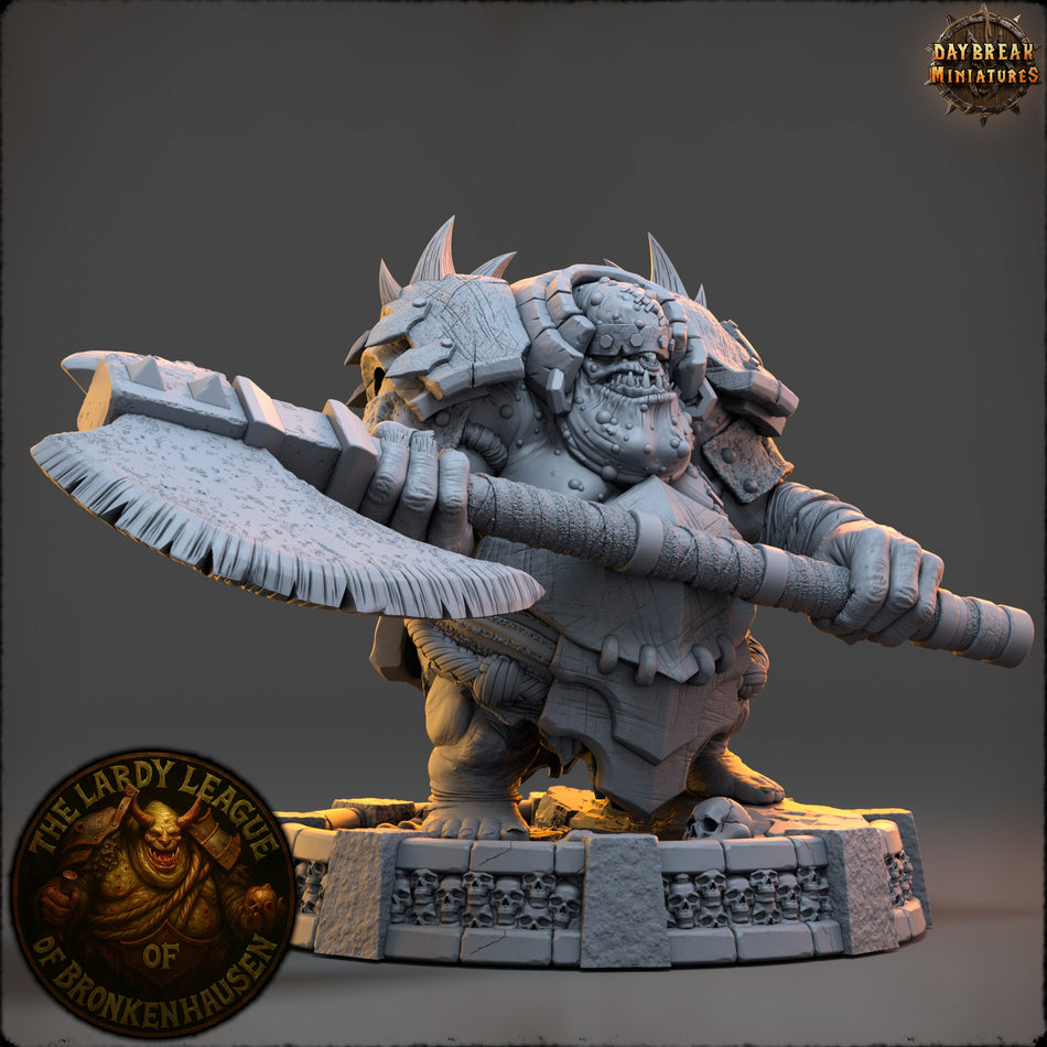 Ogre - The Lardy League of Bronkenhausen - Daybreak Miniatures
