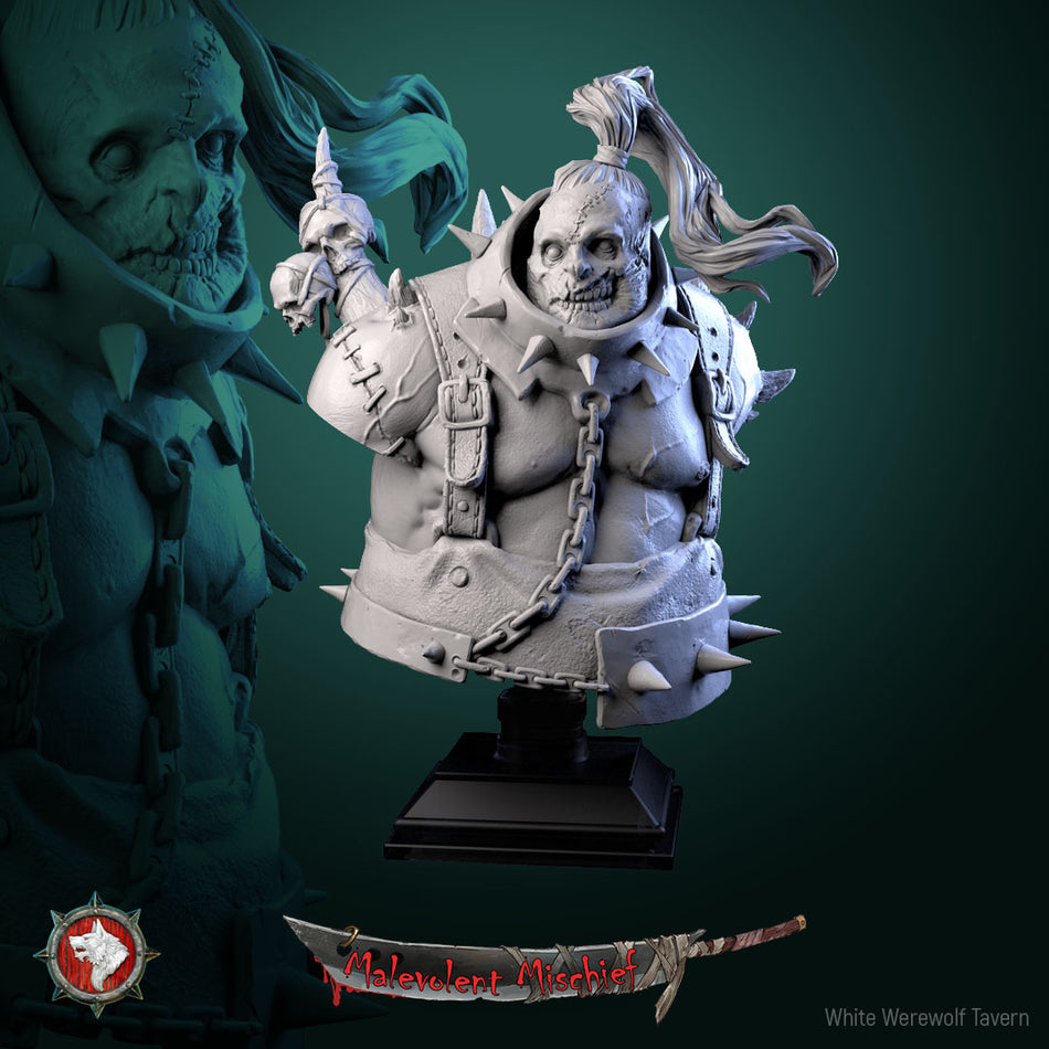 Bonesmith - Bust  aus der Reihe Malevolent Mischief von White Werewolf Tavern