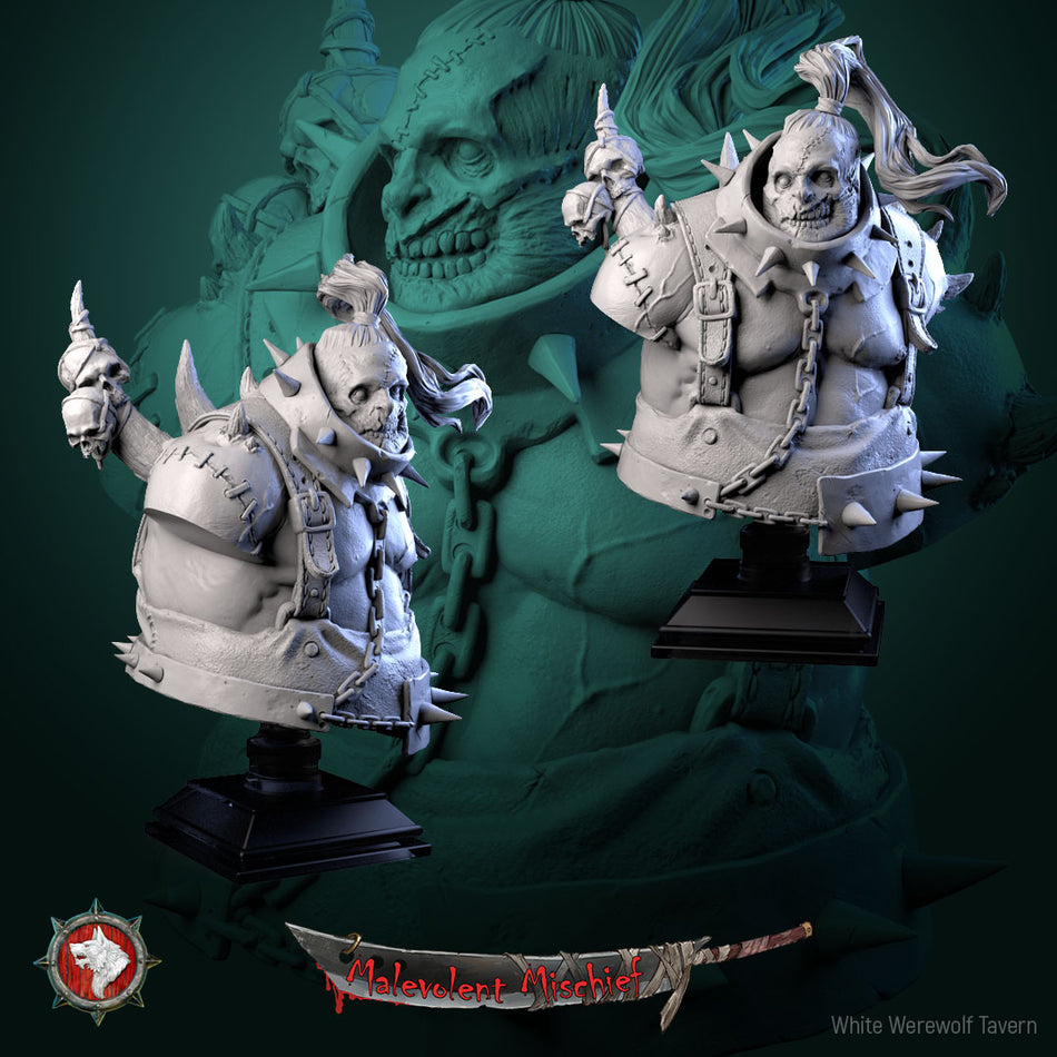 Bonesmith - Bust  aus der Reihe Malevolent Mischief von White Werewolf Tavern