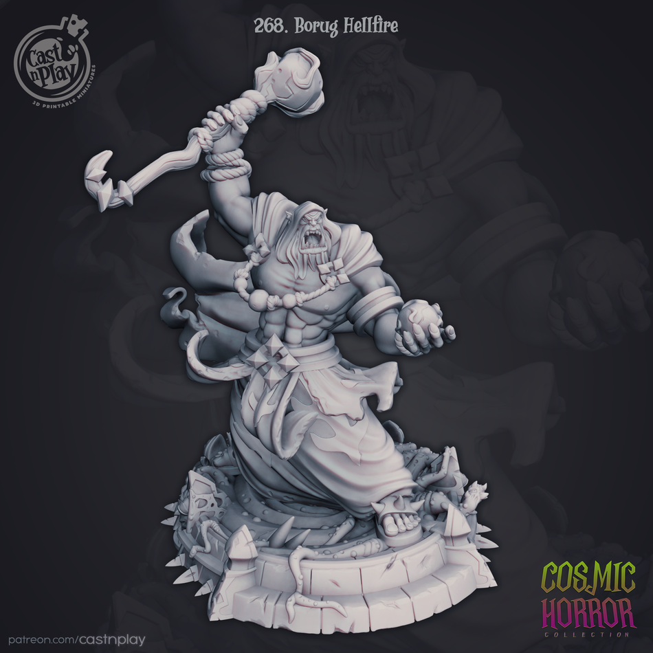 Borug Hellfire - Cosmic Horror - Cast n Play