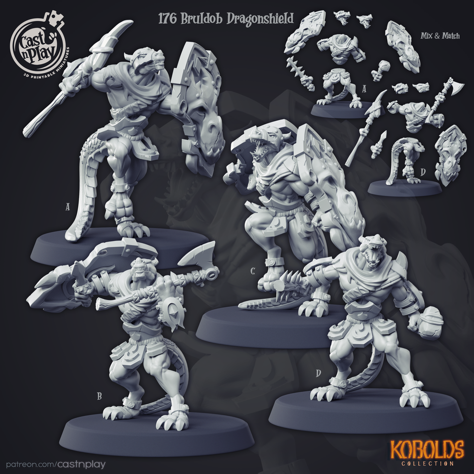 Bruldob Dragonshield - Kobolds - Cast n Play