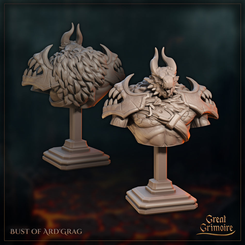 Ard Grag Bust - Wrath Awakened - Great Grimoire