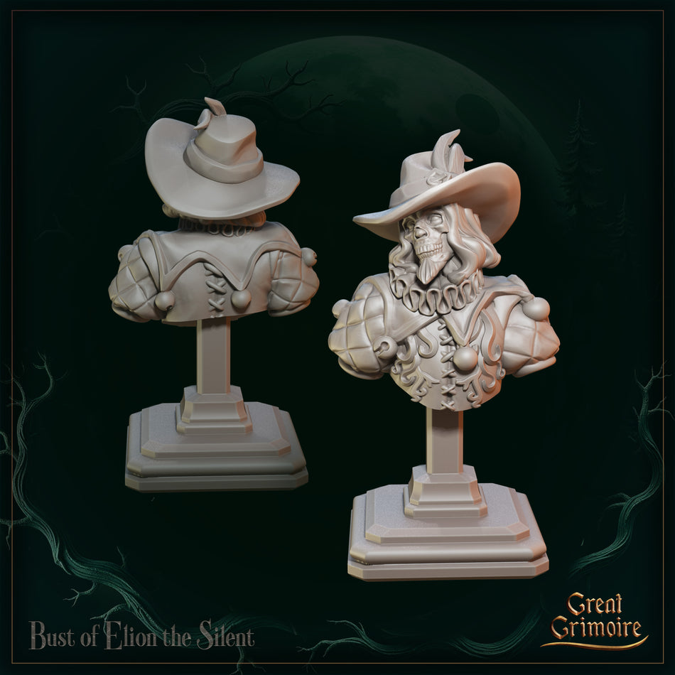 Elion the Silent Bust - Song of the Eternal Night - Great Grimoire