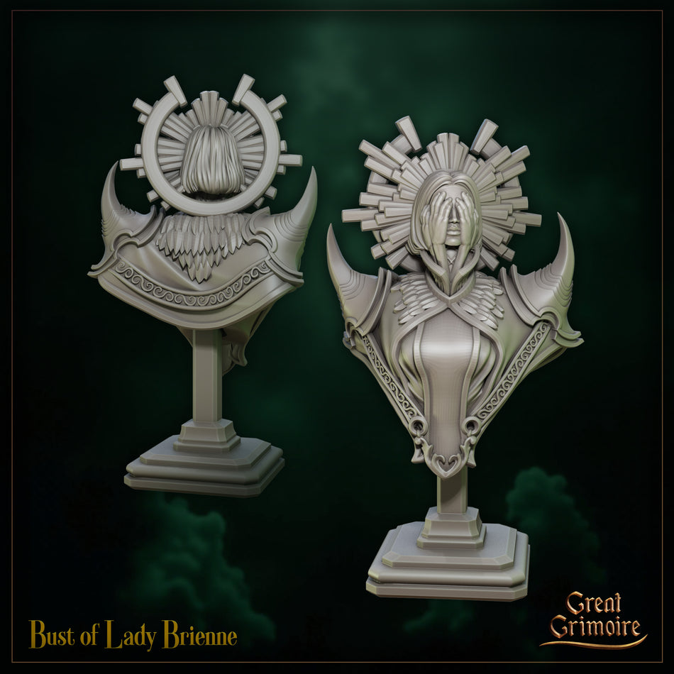 Lady Brienne Bust - Following the Path of Insanity - Great Grimoire