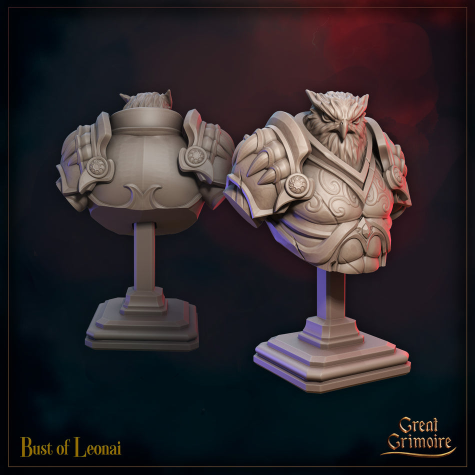 Leonai Bust - Sunfall War - Great Grimoire