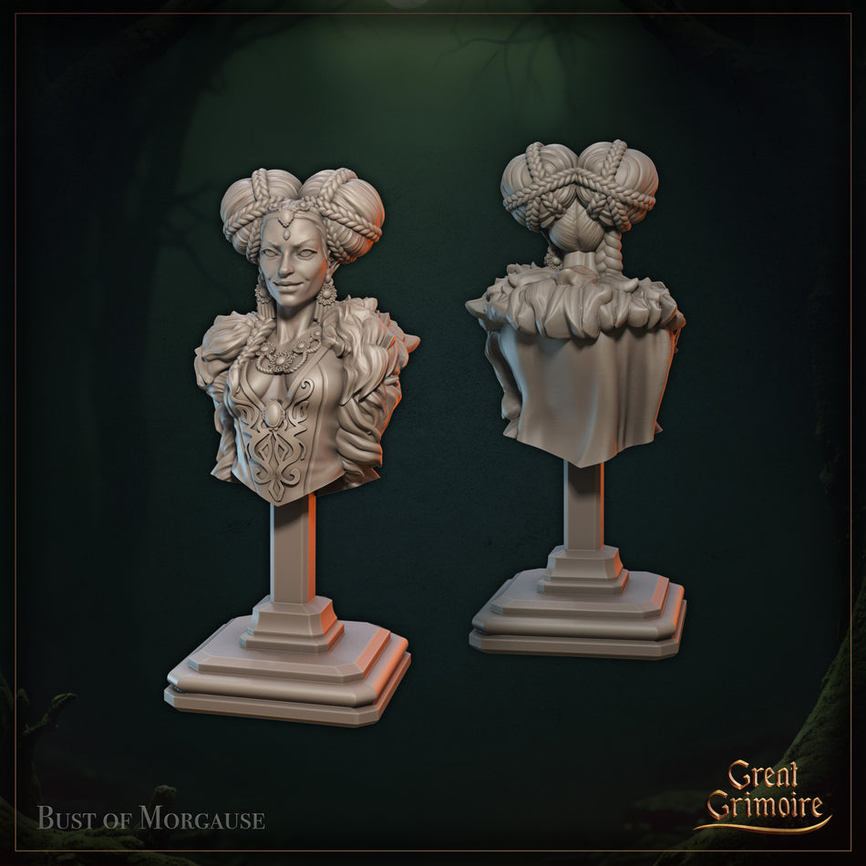 Morgause Bust - Tainted Hearts Bloom - Great Grimoire