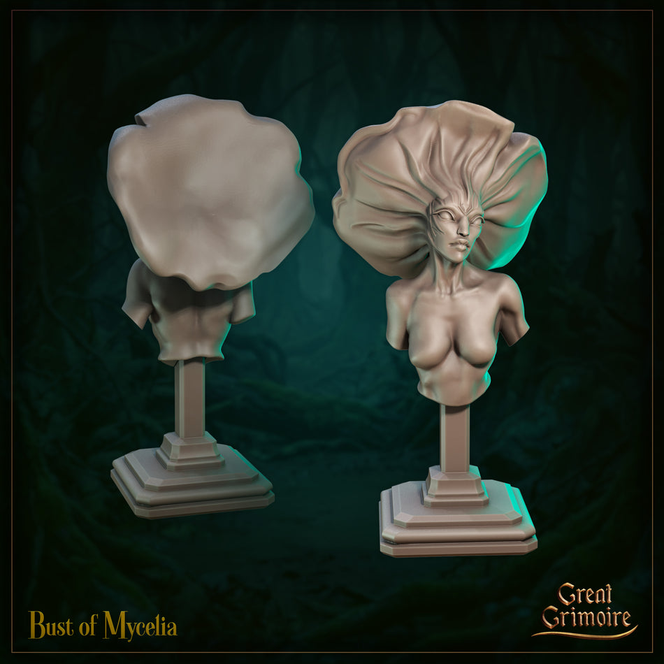 Mycelia Bust - Moss Court - Great Grimoire