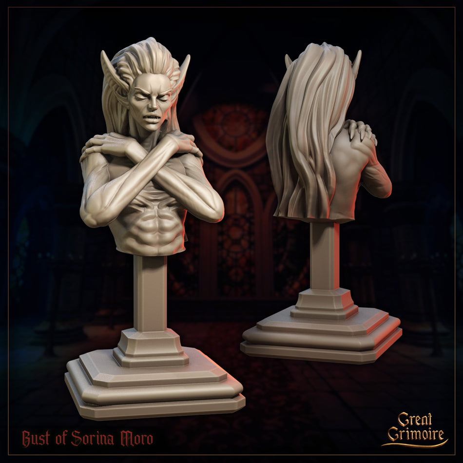 Sorina Moro Bust - Shadows of the Blood Moon - Great Grimoire