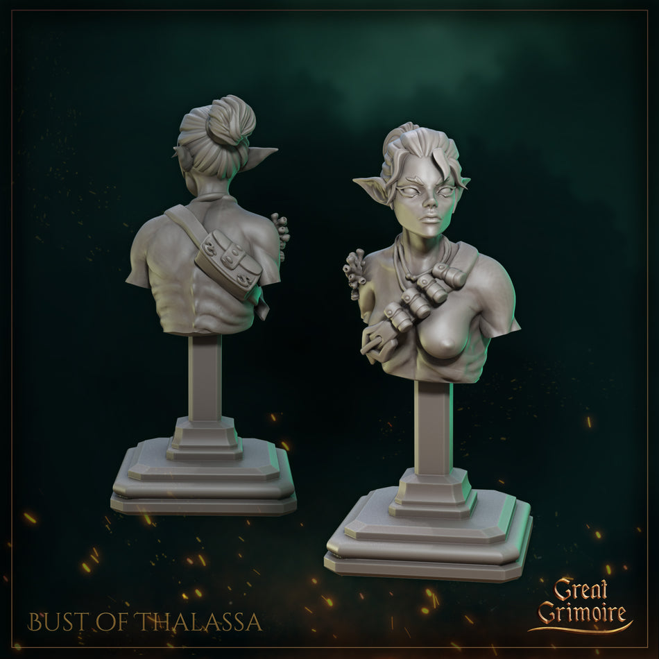 Thalassa Bust - Abyss Devourer - Great Grimoire