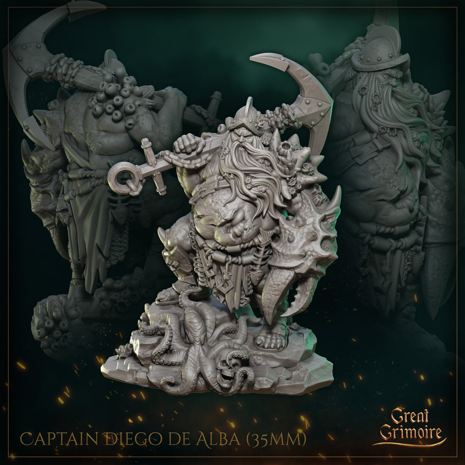 Captain Diego de Alba - Abyss Devourer - Great Grimoire