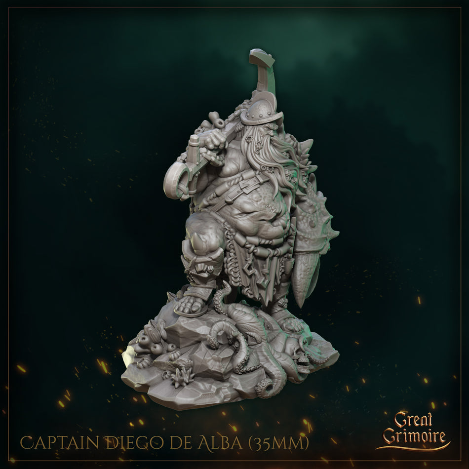 Captain Diego de Alba - Abyss Devourer - Great Grimoire
