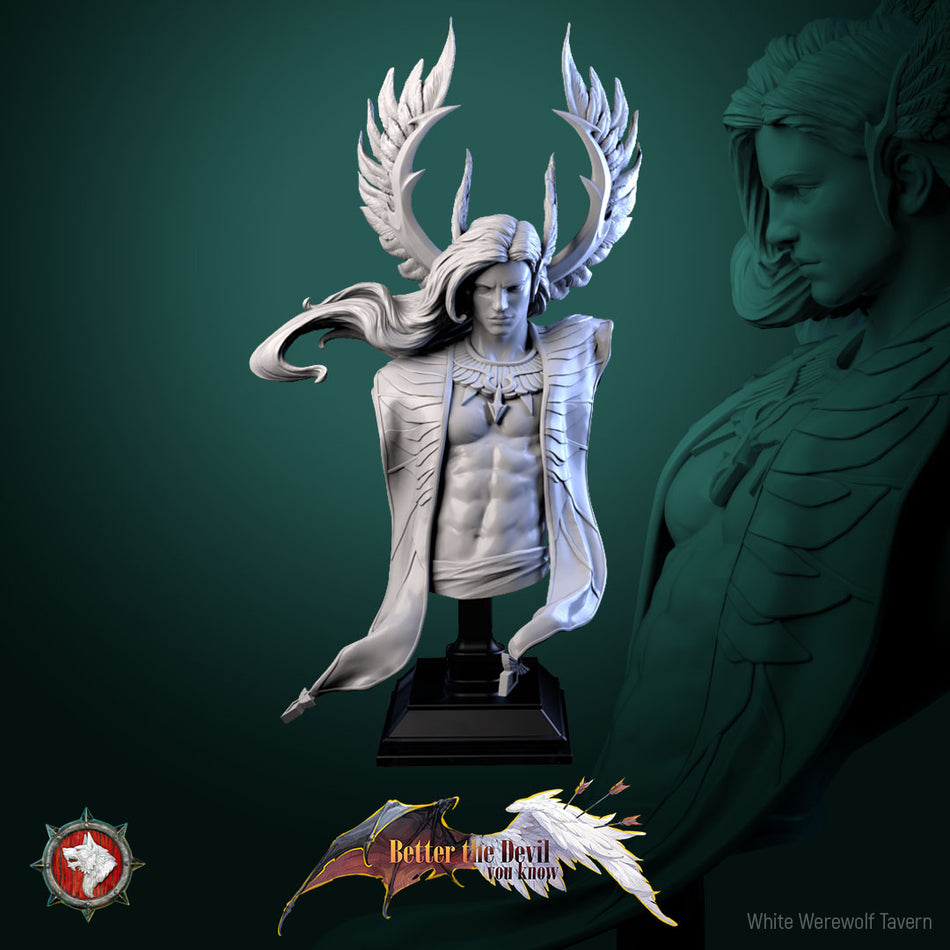 Cassiel, Heaven's Sentinel - Bust aus der Reihe Better the Devil you know von White Werewolf Tavern