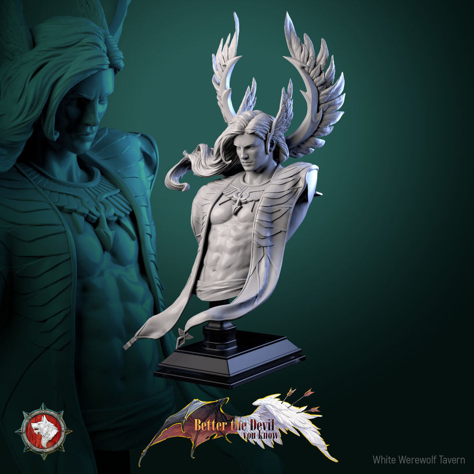 Cassiel, Heaven's Sentinel - Bust aus der Reihe Better the Devil you know von White Werewolf Tavern