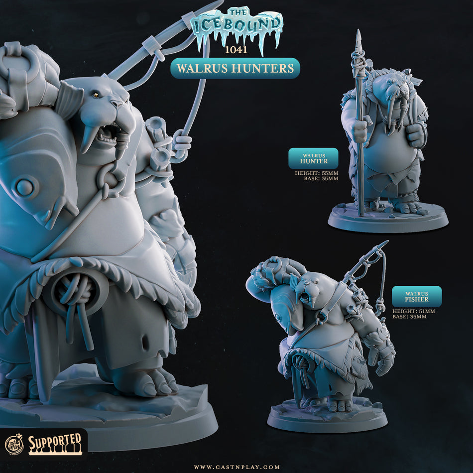 Walrus Hunters - The Icebound - Cast n Play